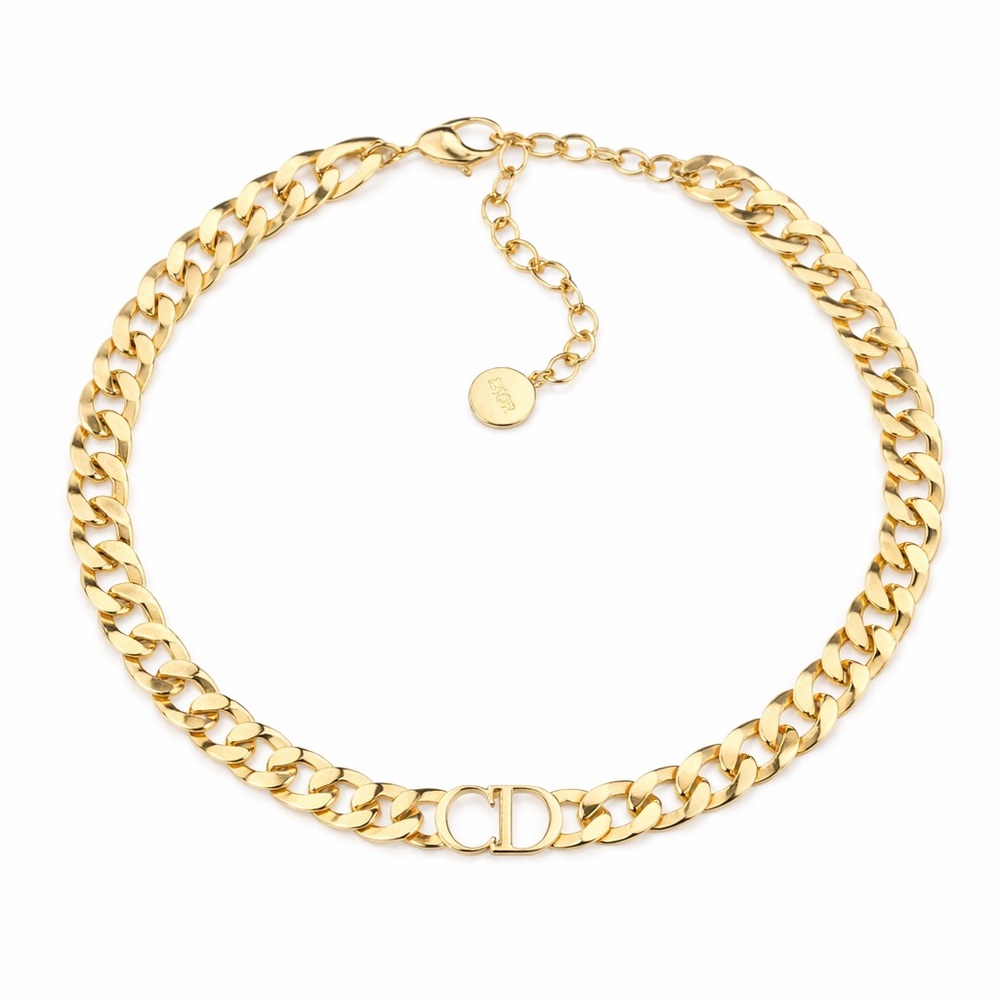 Dior Danseuse Toile Choker Necklace